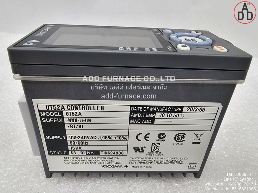 Yokogawa UT52A-NNN-11-UN/RT/R1 (5)